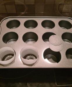 Norpro Nonstick Mini Cheesecake Pan with Handles, 12 count 35 71OkjRtHsNL 1