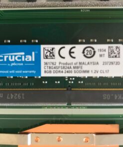 Crucial 8GB Single DDR4 2400 MT/S (PC4-19200) SR x8 SODIMM 260-Pin Memory - CT8G4SFS824A 2400MHz 29 71OlCSZEwOL