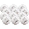 First Alert BRK SC9120B-12 Hardwired Smoke and Carbon Monoxide (CO) Detector with Battery Backup, 12-Pack Alarm 10 71Olpi1d0dL