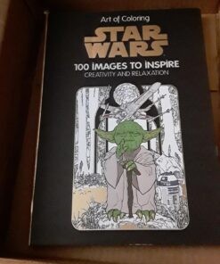 Art of Coloring: Star Wars: 100 Images to Inspire Creativity and Relaxation Hardcover, Illustrated 65 71Oly80k3L