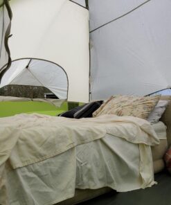 Coleman Evanston Screened Camping Tent, 6/8 Person Weatherproof Tent with Roomy Interior Includes Rainfly, Carry Bag, Easy Setup and Screened-In Porch 8-person Dome Tent 57 71Omvv8y7L