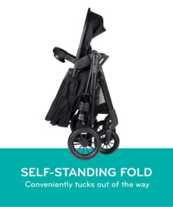 Evenflo Pivot Modular Travel System with LiteMax Infant Car Seat with Anti-Rebound Bar (Casual Gray) Casual Grey Stroller 30 71OnI5fELHL