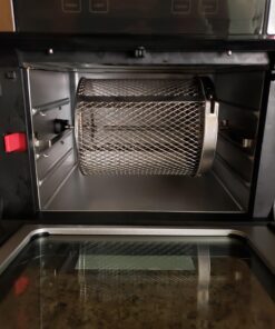 Instant Pot Vortex Pro Air Fryer, 10 Quart, 9-in-1 Rotisserie and Convection Oven, From the Makers of Instant Pot with EvenCrisp Technology, App With Over 100 Recipes, 1500W, Stainless Steel 10QT 55 71OnmclilZL