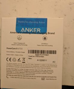 Anker PowerCore II 6700, Compact Portable Charger for iPhone X / 8/8 Plus, Samsung, and Other Smartphones Black 71 71Onpdvt9nL