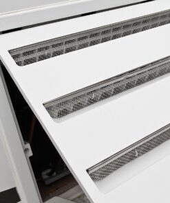 Camco Flying Insect Screen for Dometic Refrigerator Vents - Protects from Flying Insect Nests, 20” x 1-1/2” Stainless Steel Mesh, RS 600 - (3 Pack) (42149) 20" X 1.5" RS600 44 71OocNngc L