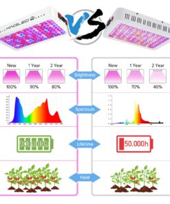 KingLED 2023 Newest 1500w LED Grow Lights with Samsung LM301B LEDs 4 * 4 ft Coverage Full Spectrum Grow Lights for Indoor Hydroponic Plants Greenhouse Growing Lamps Veg Bloom Daul Mode 26 71OophMhb0L