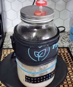 Wrap Around Kombucha Heater Belt | Propagate Pro Brewing and Fermentation Heat Mat Warmer | Keeps Your SCOBY Happy and Productive with Stickon Thermometer 1 3 inch x 20 inch 30 71OpRwJzOFL