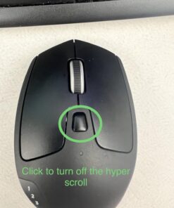 Logitech M720 Triathlon Multi-Device Wireless Mouse, Bluetooth, USB Unifying Receiver, 1000 DPI, 8 Buttons, 2-Year Battery, Compatible with Laptop, PC, Mac, iPadOS - Black 53 71OrIqWfqhL