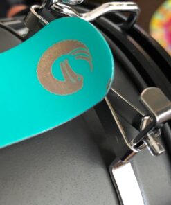 Coffee Gator Stainless Steel Canister - Large 22oz, Silver Coffee Grounds and Beans Container with Date-Tracker, CO2-Release Valve, and Measuring Scoop - Ideal Coffee Lovers Gifts for Her Gray with Green 57 71OrKBQIxZL