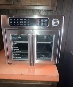 Emeril Lagasse 26 QT Extra Large Air Fryer, Convection Toaster Oven with French Doors, Stainless Steel 41 71OrdYaSw L
