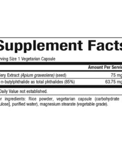 Celery Seed Extract by Natural Factors, Herbal Supplement for a Healthy Circulatory System, 120 Capsules 120 Count (Pack of 1) Standard Packaging 10 71OreNKTyCL