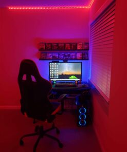 hyrion Smart LED Light Strips,50 ft WiFi LED Light,Sound Activated Color Changing with Alexa and Google,Sync Music with Led Strip Lights for Bedroom for Living Room, Home Decor 50ft 31 71Orjh46YWL