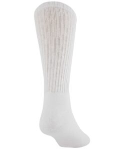 GOLDTOE Men's 656S Cotton Crew Athletic Socks, Multipairs Sport Large 6 White (6-pairs) 20 71OsT3MwOYL