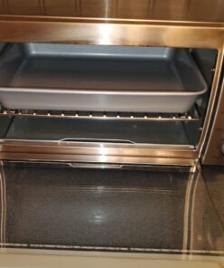 Farberware Bakeware Steel Nonstick Toaster Oven Pan Set, 4-Piece Baking Set, Gray Baking Sheet Set II 52 71Ot4M3TthL