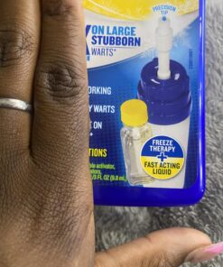 Dr. Scholl's Dual Action Freeze Away WART Remover, 8 Applications // Freeze Therapy + Powerful Fast Acting Salicylic Liquid to Remove Common and Plantar Warts, 0.33 Fl Oz, 1 Count 42 71Ot9v9qy7L