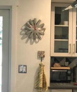 Umbra Ribbon Wall Clock Stainless-steel 34 71OtZKhp3sL