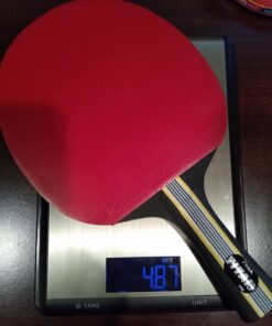 STIGA Titan Performance Ping Pong Paddle - 5-ply Ultra-Light Blade - 2mm Premium Sponge - Flared Handle for Premium Grip - Performance Table Tennis Racket for Advanced Play 21 71Ou4HgGG8L