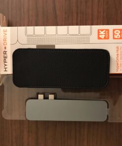 HyperDrive USB C Hub, Hyper Duo 7-in-2 USB C Adapter - MacBook Pro Adapter with Magnetic Grip, 4K HDMI, USB-C 40Gbps 100W PD, 3.1 USB-A, MicroSD/SD - Space Gray 47 71OuObCqcL