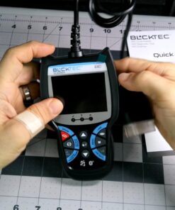 BLCKTEC 440 Bluetooth OBD2 Scanner Diagnostic Tool - Car Code Reader and Scanner for Car - Comes with Live Data - Battery/Charging System Test - Works for All OBD Compliant Cars 1996 & Newer 46 71OuakddvL