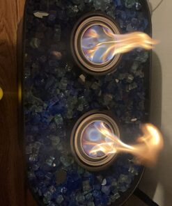 EchoFlame Gel-Fuel for Portable Indoor/Outdoor Tabletop Fireplaces, Gel Torches and Gel Burners (Pack of 24) 9 71OvqZj lpL