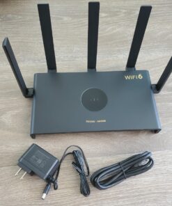 Reyee AX3000 Wi-Fi 6 Router, Dual Band Internet, 802.11ax Wireless, Coverage up to 3,000 Sq. Ft., Gigabit Wan Aggregation, WPA3, Smart VPN for Large Home (RG-E4), 2023 Release 68 71OwmwoLNmL