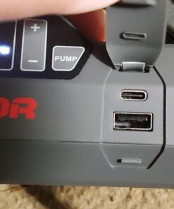 LOKITHOR JA400 1750A 12V Jump Starter with Air Compressor, 60W Two-Way Fast Charing, Lithium Car Battery Starter with 150PSI Digital Tire Inflator, Booster Pack for 7.5L Gas or 5.5L Diesel Engines 23 71Owp0rUlJL