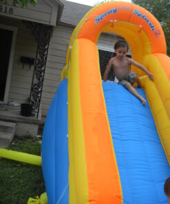 Blast Zone Spray N Splash 2 - Inflatable Water Park with Blower - Premium Quality - Easy Setup 25 71OxX84iW L