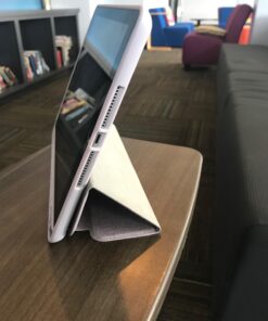 Soke iPad 6th/5th Generation Case with Pencil Holder, Smart iPad 9.7 inch Cases Trifold Stand with Shockproof Soft TPU Back Cover and Auto Sleep/Wake Function for Apple iPad 2018/2017, Violet 94 71Oxp0DwqL