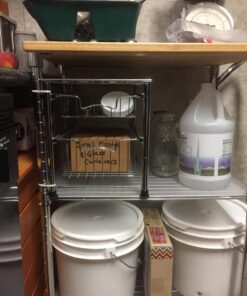 Simple Houseware Stackable 2 Tier Sliding Basket Organizer Drawer, Chrome 2-Tier 43 71OyvY6Mb8L