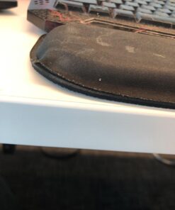 Belkin WaveRest Keyboard Wrist Support - Gel Wrist Pad - Desk Pad - Keyboard Wrist Rest - Wrist Pad For Keyboard - Keyboard Pad With Wrist Support - Ergonomic Computer Pad - Black Black (for Keyboard) Mouse Pad 31 71Oz13TGyjL