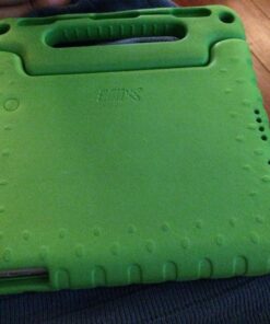 HDE Case for iPad 9.7-inch 2018/2017 Kids Shockproof Bumper Hard Cover Handle Stand with Built in Screen Protector for New Apple Education iPad 9.7 Inch (6th Gen) / 5th Generation iPad 9.7 - Green 29 71OzZP5VsL