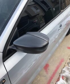 TRUE LINE Automotive Black Carbon Fiber Mirror Trim Molding Kit 5 71P EWbH6fL