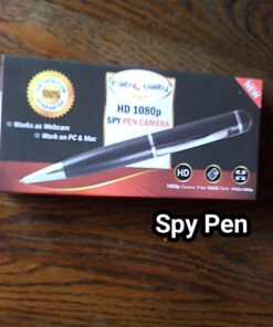 fabquality 1080P Spy Hidden Camera 2023 Pen No WiFi Indoor Home Security Camera Outdoor Mini Body Video Camera Includes 16GB SD Card + 5 Inks + SD Card Reader + USB Reader Small Compact 27 71P ZfqVCQL