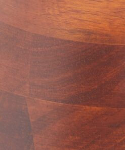 Lipper International Cherry Finished Wavy Rim Beechwood Serving Bowl for Fruits or Salads, Matte, Small, 7.5" x 7.25" x 3", Single Bowl, 30.43Fl oz 23 71P fpldybL