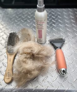 GoPets Dematting Comb with 2 Sided Professional Grooming Rake for Cats & Dogs 29 71P0a6SZDmL