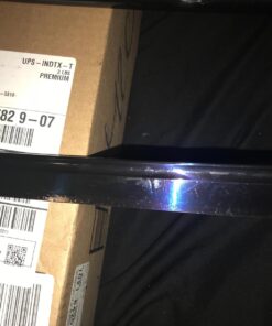 Auway Handmade Katana Samurai Sword Blue/Black/Red Baked Finish Blade with Wooden Scabbard 19 71P0pfXfp4L