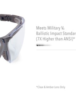 Howard Leight Shooting Sports Howard Leight by Honeywell Genesis Sharp-Shooter Shooting Glasses Combo Kit (R-01637),Clear/Amber/Vermillion,Large Clear/Amber/Vermillion Large 15 71P19PzIsRL