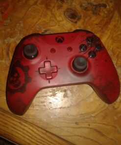 Xbox Wireless Controller – Gears of War 4 Crimson Omen Limited Edition Crimson Omen LE 34 71P1MW26teL