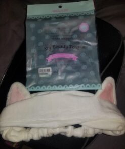 ETUDE My Beauty Tool Lovely Etti Hair Band | A Cute and Lovely Tool To Keep Away Your Hair | Hair Band for Cleansing & Sleeping 46 71P1aFJewuL