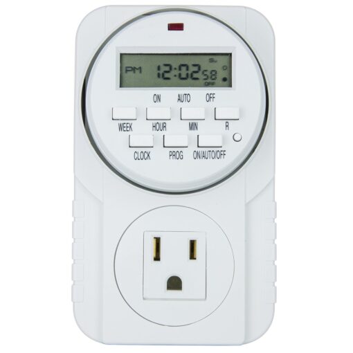 Sunlite 05005-SU T300 7 Day Heavy Duty Digital Timer 1 Pack