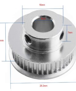 RuiLing 1PC Aluminum Alloy GT2 Timing Pulley Bore 8mm Teeth 40 for 6mm Width 3D Printer GT2 Timing Belt 1 40 tooth 7 71P3Kz9OA9L