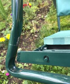 Ohuhu Garden Kneeler and Seat, Heavy Duty Garden Stool with EVA Foam Kneeling Pad, Foldable Gardening Bench with 2 Tool Pouches, 2-in-1 Portable Gardening Supplies, Idea Gifts for Women Men Seniors 54 71P3c4piJJL