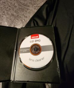 Maxell – Pro 190048 CD-340 Laser Lens Cleaner - Safe & Effective CD Player & Game Station Compact Disc Cleaner - Microfiber Brushes Eliminates Static & Dust - Easy to Use with No Chemicals 22 71P3eAwRFPL