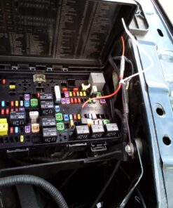 NUNET 15ft MicroUSB & MiniUSB Hardwire Kit with Mini/LP Mini/ATO/Micro2 Fuse, Micro to Mini/Type-C Adapters, Battery Drain Protection System, 15ft Length Cord for Dash Cameras Micro&Mini 43 71P3wgiBzLL