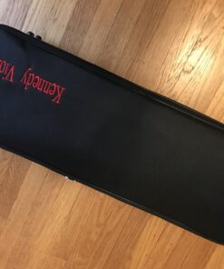 Bunnel Premier Violin Outfit 3/4 Size - Carrying Case and Accessories Included — Solid Maple Wood and Ebony Fittings By Kennedy Violins 3/4-size 25 71P4Qyif2gL