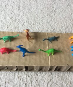 82 Piece Mini Dinosaur Toy Set for Dino Party Favor Supplies Birthday Cupcake Toppers - Assorted Vinyl Plastic Figure Toys for Kids Toddler Pinata Filler School Carnival Prize Bulk Goodie Bag Stuffers 37 71P4b xINXL