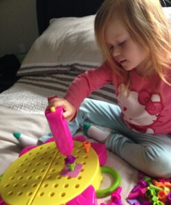 Educational Insights Design & Drill Flower Power Studio, Drill Toy, 70 Piece Set, Perfect for Boys & Girls Ages 3+ 27 71P5N9DfJwL