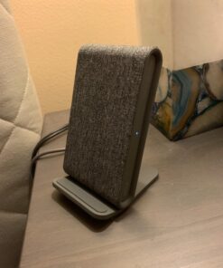 iOttie Ion Wireless Fast Charging Stand, Qi-Certified Charger 7.5W for IPhone XS Max R 8 Plus 10W for Samsung S9 Note 9, Includes USB C Cable & AC Adapter, Ash 47 71P5O3N6iDL