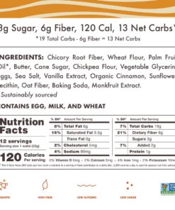 Rip Van WAFELS Dutch Caramel & Vanilla Stroopwafels, Healthy Non GMO, Low Calorie / Sugar Office Snacks, Keto Friendly, (3g), 12 Count (Packaging May Vary) 1.16 Ounce (Pack of 12) 32 71P5Tk5VeL 1
