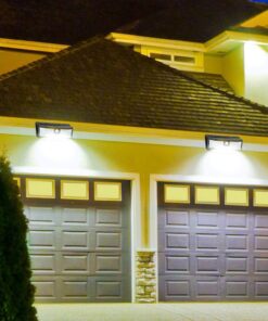 Solar Lights Outdoor 182 LEDs 2500Lm Solar Motion Sensor Lights Solar Panel 15.3 in² and 3 Modes(Security/Permanent On All Night/Smart Brightness Control) with IP65 Waterproof with Wide Angle(2pack) 2 30 71P5cHxcKkL